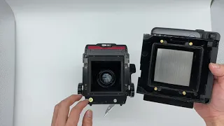 Mamiya rb67 instax square film back , How to use Instax Square SQ6 back on a Mamiya RB67