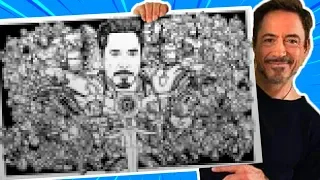 Drawing ALL 50 IRON MAN SUITS in 24 HOURS+ !!