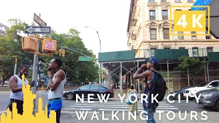 [4K] NYC Walking Tours | Broadway on a Summer Day in Hamilton Heights, West Harlem, Manhattan