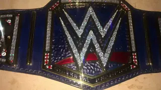 Fully Re-stoned wwe universal Championship title