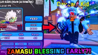 How to Get Fused Zamasu Blessing EARLY?! | Official Release Date - All Star Tower Defense (Roblox)