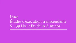 Liszt Études d'exécution transcendante S. 139 No. 2 Étude in A minor (Lazar Berman)(1963)