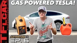 Can You Charge A Tesla With A Portable Generator? We Give it aTry! | Adventure X Ep.6