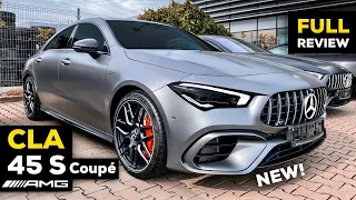 2020 MERCEDES AMG CLA45 S NEW FULL In-Depth Review Coupé BRUTAL Sound 4MATIC+ Interior Exterior