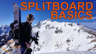 Splitboard Basics für Anfänger: Worauf es beim Splitboarding ankommt | Bindung, Schuhe, Abfahrt