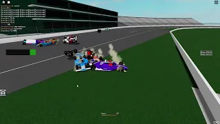 Biggest crash in roblox indycar history