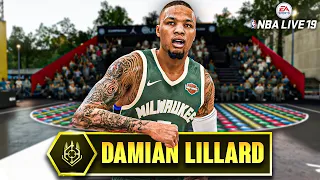 DAMIAN LILLARD BUILD in NBA LIVE 19 Is A PURE BUCKET