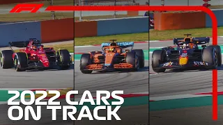 FIRST LOOK: Our All-New 2022 Cars On Track! | F1 Pre-Season 2022