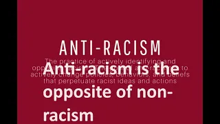 The difference between non-racism, which most of us embrace, and anti-racism, which is a mad cult