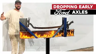 HOW TO: Fabricate JIG to Drop 1928 - '48 FORD Axles!