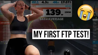 MY FIRST ZWIFT RAMP TEST!