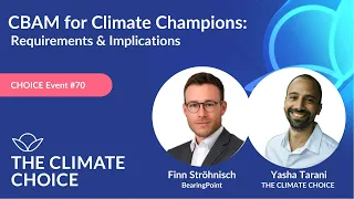 CBAM for Climate Champions: Requirements & Implications