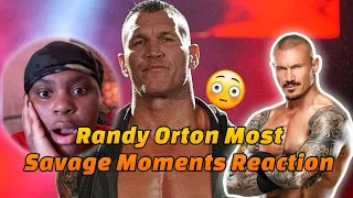 WWE Randy Orton's Most Savage Moments Reaction