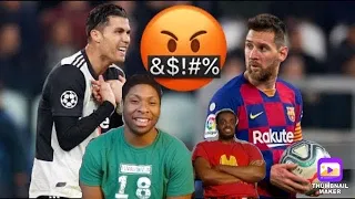 Cristiano Ronaldo Vs Lionel Messi Top 5 FightsAngry Moments Ever!