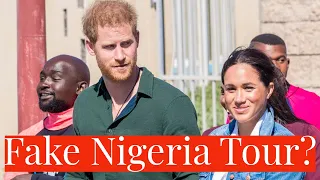 Cosplay Royals Strike Again, Meghan Markle & Prince Harry to Go to Nigeria on Fake Royal Tour