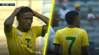 Monnapule Saleng against Namibia | South Africa VS Namibia | International friendly