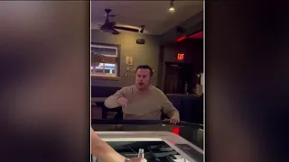 Video appears to show State. Rep. Kevin Boyle ranting inside bar