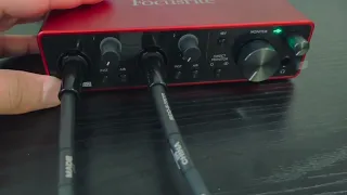 How Connect Yamaha Keyboard to Computer with Focusrite Scarlett 2i2