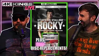 ROCKY 4K: THE KNOCKOUT STEELBOOK COLLECTION, Plus: DISC REPLACEMENTS! | Rocky V 4K & Rocky Balboa 4K