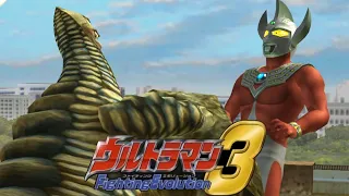 [PS2] Ultraman FE3 - Ultraman Taro vs Red King (HD Remastered / 1080p 60FPS)