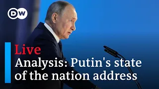 Live: Russian president Putin's state of the nation address to the Federal Assembly | DW News