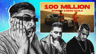 ONLY FOR HITHUMAN SIMPS | 100 Million - DIVINE, Karan Aujla | REACTION