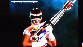 Power Rangers in Space all weapons