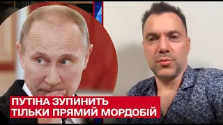 👊 Путина остановит только прямой мордобой, а не санкции – Арестович