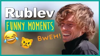 Andrey Rublev Funny Moments (Part1) ! 😂😾