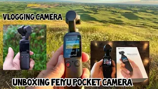 Feiyu Tech Gimbal Pocket Camera | Unboxing | vlogging camera