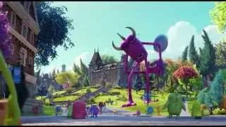 Monsters University / Frisbee Scene / Entrance to Campus