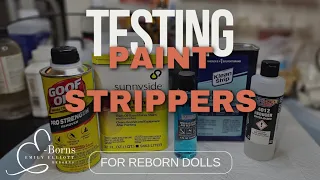 Testing products to strip reborn kits - We have a couple winners!!