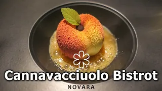 A cena al CANNAVACCIUOLO BISTROT di Novara, una stella Michelin ⭐