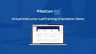 Virtual Instructor-Led Training Orientation Demo | Online Training | NetCom Learning