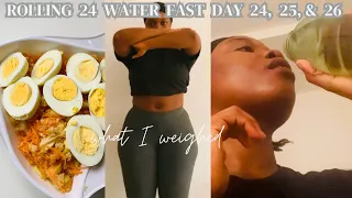 30 DAY ROLLING 24 WATER FAST CHALLENGE DAY 24, 25, & 26