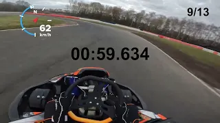 Break my record at Larkhall circuit