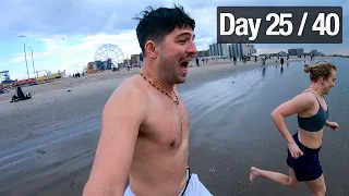 I did the New Years Day Coney Island Polar Bear Plunge
