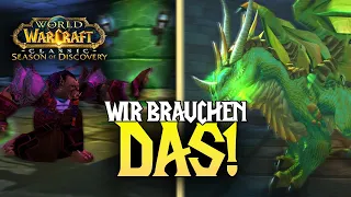 was läuft falsch in Season of Discovery? neuer XP BUFF kommt morgen..