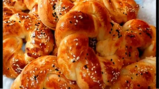 آموزش طرز تهیه نان آچما ترکی، بهترین و خوشمزه ترین صبحانه و عصرانه در ترکیه ( نان آچما )