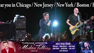 Thomas Anders & Modern Talking Band USA 2022 Tour featuring Sandra