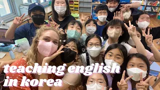 TEACHING ENGLISH IN KOREA (EPIK) | a day in my life