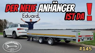 Mein neuer TRAILER  | Luxus Transport für den #Deutz / #Unimog | Eduard 4020 | #vlog 145 Steelstyler