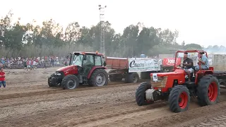 Carraro 820 Vs Case 105 Tractor Pulling Arborea