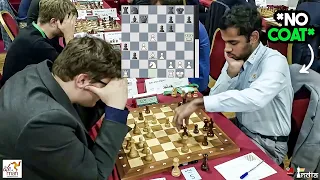 Arjun comes for the Kill without His Jacket! | FIDE Grand Swiss 2023