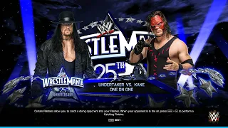 WWE 2K24 - Undertaker vs Kane | Wrestlemania