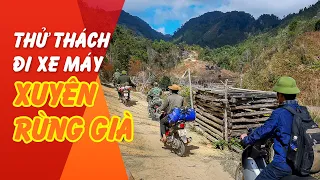 Thử thách đi xe máy xuyên rừng già - Hành trình chinh phục đỉnh Pù Hoạt tại Nghệ An - P1