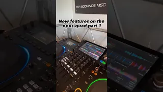 New features on the @pioneerdjglobal opus-quad! #dj #music #djmusic #pioneerdj