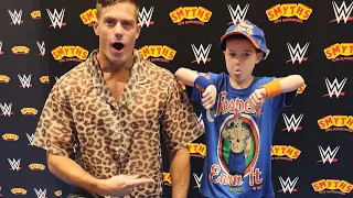 Meeting WWE Superstar Grayson Waller!