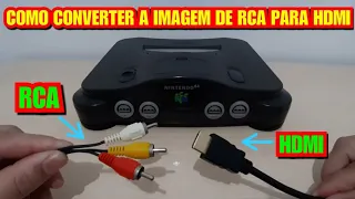 COMO CONVERTER A IMAGEM DE RCA PARA HDMI