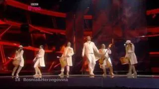 Bosnia & Herzegovina - Eurovision Song Contest 2009 Semi Final 1 - BBC Three